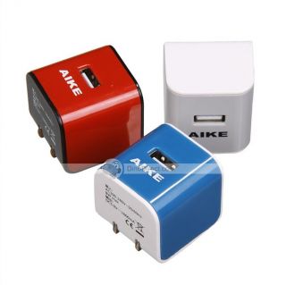 Wholesale CE&RoHS AIKE Portable USB Charger for iPad iPhone PSP MP3 