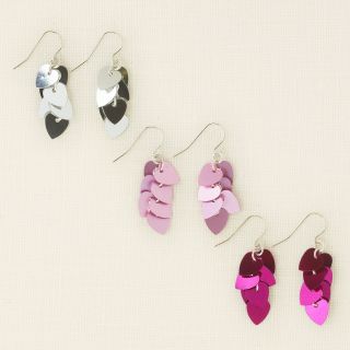 accessories   accessories   sequin heart earrings 3 pack  Childrens 