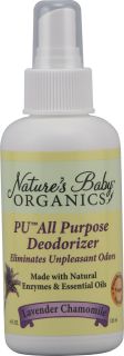 Natures Baby Organics PU All Purpose Deodorizer Lavender Chamomile 