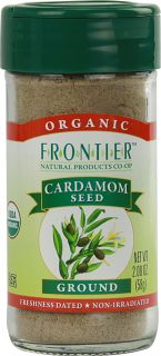 Frontier Natural Products Organic Cardamom Seed Ground    2.08 oz 