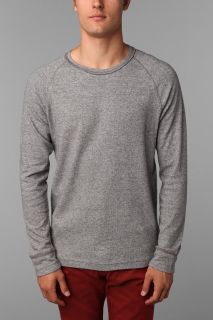 BDG Solid Winterlite Crew Pullover Shirt   Urban Outfitters