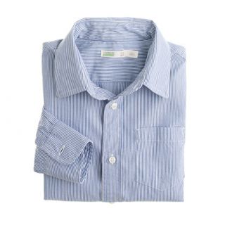 Boys Secret Wash shirt in medium stripe   long sleeve   Girls shirts 
