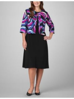 FASHION BUG   Abstract Print Jacket Dress customer reviews   product 