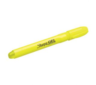 Sharpie Gel Highlighters, 12 Fluorescent Yellow Highlighters