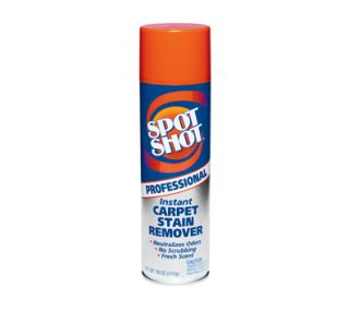 Spot Shot Professional Instant Carpet Stain Remover, 18 ounce Aerosol 