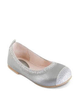 Bloch Toddler Girls Crystelle Pearlized Ballet Flats   Sizes 5 7 