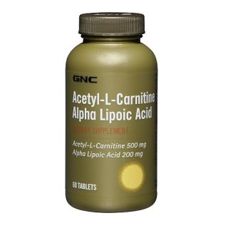 GNC Acetyl L Carnitine Alpha Lipoic Acid   GNC   GNC
