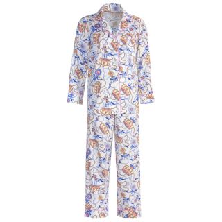 Bedhead Printed Cotton Sateen Pajamas   300 Thread Count, Long Sleeve 