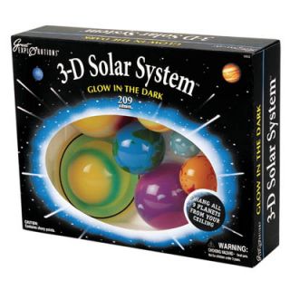 Glow In The Dark 3D Solar System Kit  Meijer