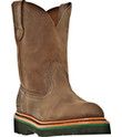 John Deere Boots Johnny Popper 2173   Gaucho Nutty Mule Leather (Boys 