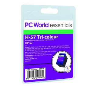 ESSENTIALS H 57 Tri colour Ink Cartridge   HP57 Colour Replacement 