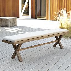 49.00 Outdoor Long Bench Cushions Quicklook More Colors Available