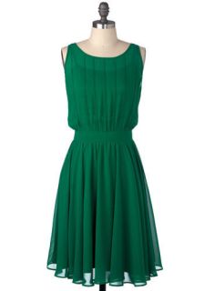 Grecian Green Dress  Mod Retro Vintage Dresses  ModCloth