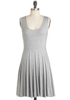 Grey A Line Dress  Modcloth