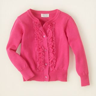 baby girl   sweaters   ruffle cardigan sweater  Childrens Clothing 