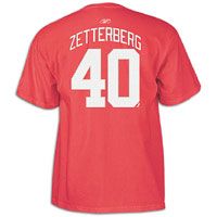 Reebok NHL Player T Shirt   Mens   Henrik Zetterberg   Red Wings 