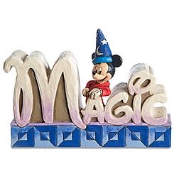 Magic Sorcerer Mickey Mouse Figurine by Jim Shore