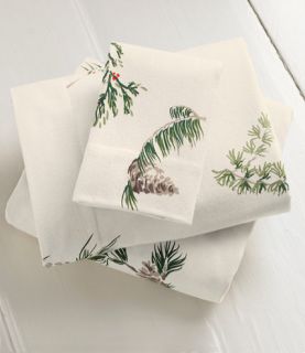 Evergreen Flannel Sheet Set Sheet Sets   at L.L.Bean