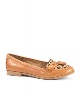 Tan (Stone ) Brown Animal Print Loafers  246804318  New Look