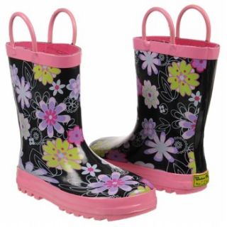 Kids Western Chief  Floral Play Tod/Pre Black/Pink Shoes 