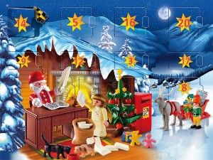 PLAYMOBIL 4161 Adventskalender Weihnachts Postamt, PLAYMOBIL 