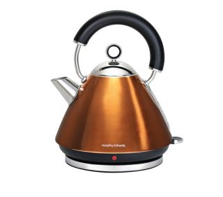 Buy MORPHY RICHARDS 43778 Pyramid Accents Cordless Kettle   Copper 