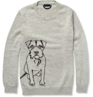 Burberry Prorsum Dog Patterned Cashmere Sweater  MR PORTER