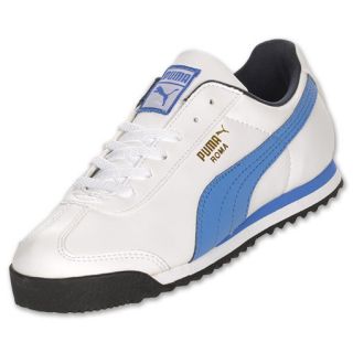Puma Roma Kids Casual Shoes  FinishLine  White/Blue