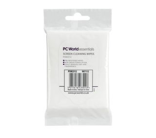 ESSENTIALS PSW2512 Screen Wipes   25 Pack Deals  Pcworld