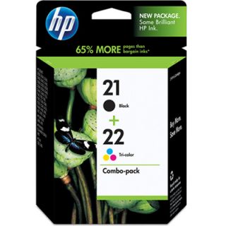 HP 21 Black and 22 Tri Color Ink Cartridges Combo Pack  Meijer