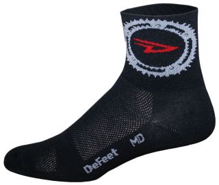 Wiggle  DeFeet Aireator Red D Chainring Socks  Cycling Socks