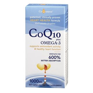 Buy the SourceOne Global Partners CoQ10 plus OMEGA 3 on http//www.gnc 