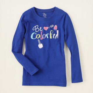 girl   be colorful graphic tee  Childrens Clothing  Kids Clothes 