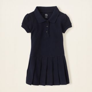 baby girl   school uniforms   uniform pleated polo dress  Childrens 