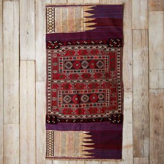 Assorted Turkish Rugs   Multi Pattern with Stripe, 7.5x4