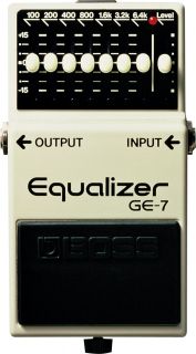 Boss GE 7 7 Band Graphic Equalizer Pedal