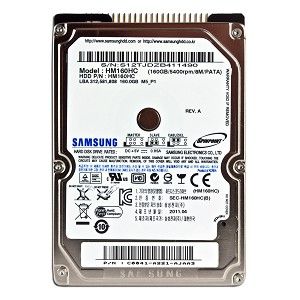 Samsung SpinPoint M5 160GB UDMA/100 5400RPM 8MB 2.5 IDE Hard Drive 