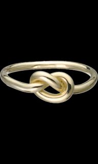 Finn Gold Love Knot Ring 