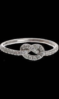 Finn Diamond Love Knot Ring 