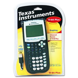 Texas Instruments TI 84 Plus Graphing Calculator, 10 Digit LCD 
