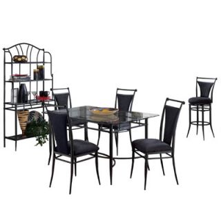 Hillsdale Cierra Set of 2 Dining Chairs   Black  Meijer