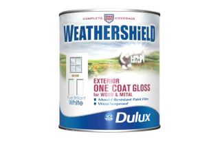 Dulux Weathershield Exterior Gloss Paint   2.5L from Homebase.co.uk 