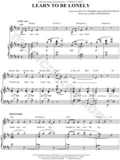 Image of Betsy Joslyn   Learn To Be Lonely Sheet Music   Download 