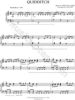 John Williams   Quidditch Sheet Music (Piano Solo)   Download & Print