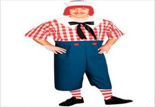 Plus Size Raggedy Andy Adult Plus Costume image