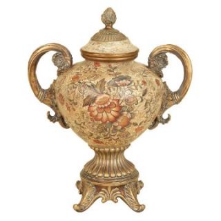 Ceramic Urn Floral Designs   Decorative Canisters & Bottles at 