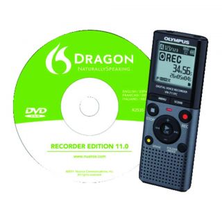 Olympus VN 711PC Digital Notetaker with Dragon Speech Recognition 