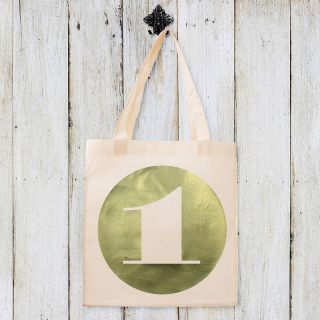 gold medal cotton tote bag by rosie may creative   