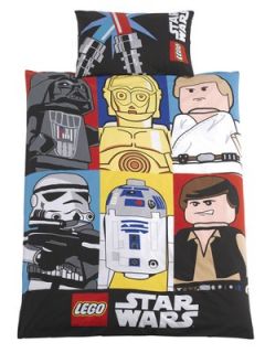 Lego Star Wars Single Duvet Cover Set   may the comfort be with you!