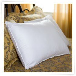 Restful Nights® Egyptian Cotton Medium Density Synthetic Pillow